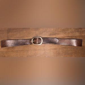 Vintage American eagle leather belt Large.